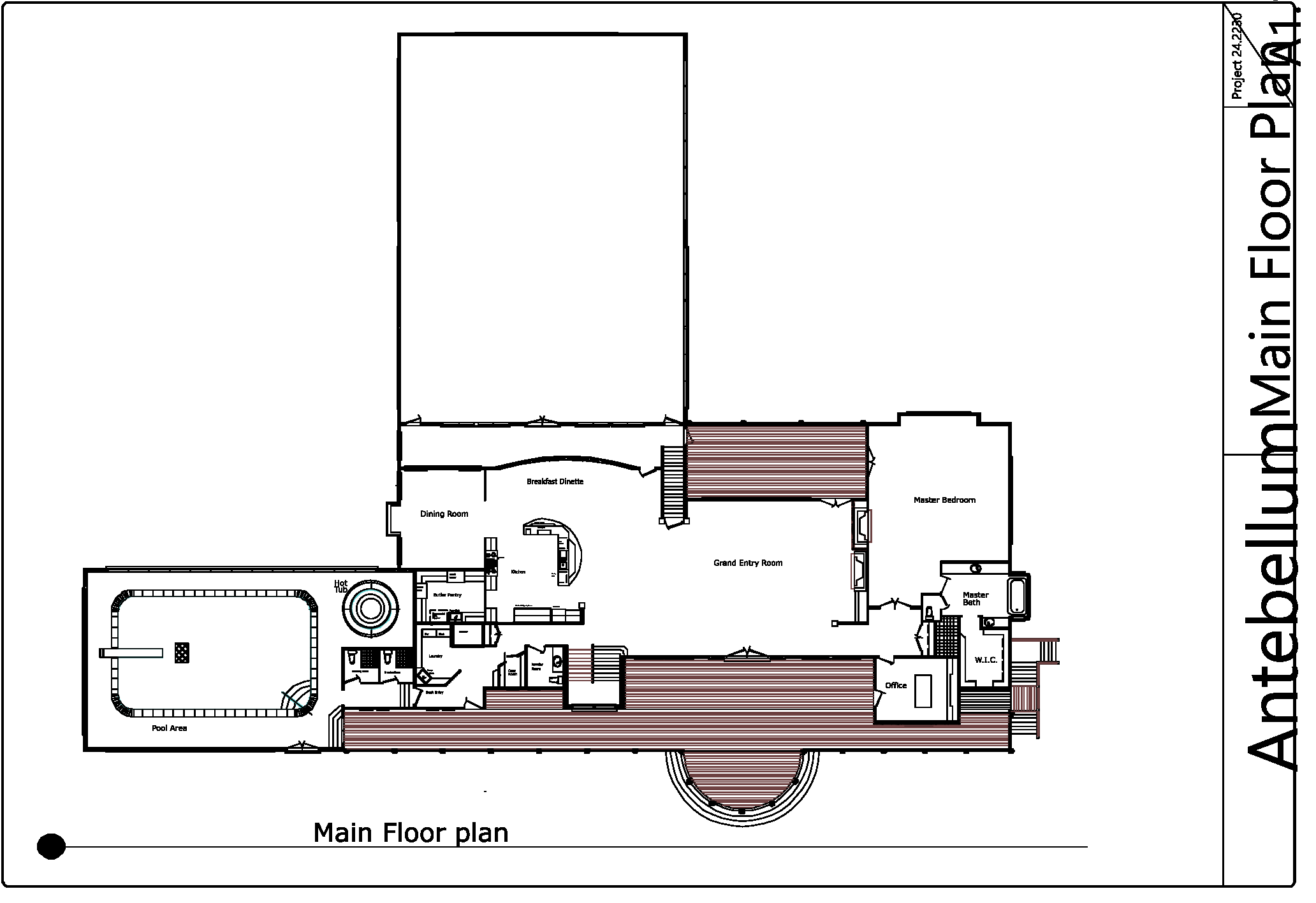 Main floor plan